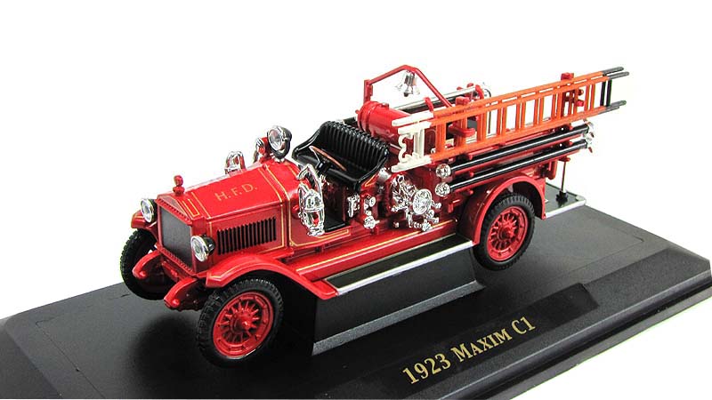 Модель пожарного автомобиля Мэксим C1, образца 1923, масштаб 1/43  